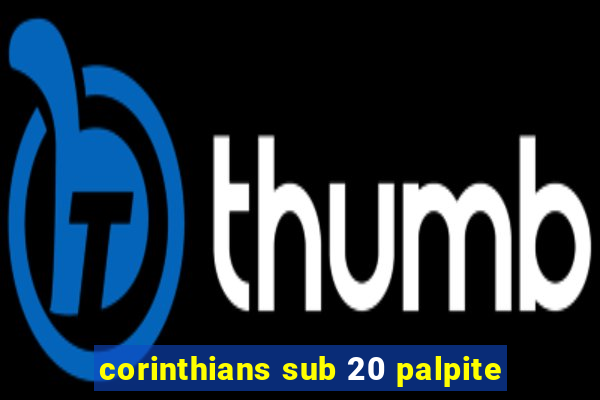 corinthians sub 20 palpite